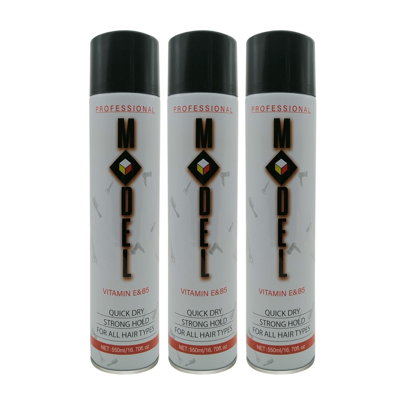 Acconciatura spray per capelli per capelli privato marchio extra tieni lacca per capelli extra per capelli