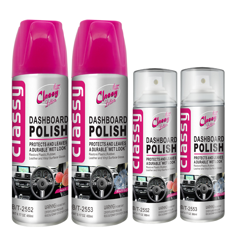 Auto DashBoard Polish Spray cera in cera per auto spray